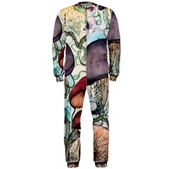 Shroom Magic Mushroom Charm Onepiece Jumpsuit (men) by GardenOfOphir