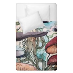 Shroom Magic Mushroom Charm Duvet Cover Double Side (single Size) by GardenOfOphir