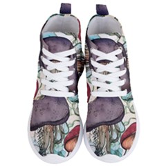 Shroom Magic Mushroom Charm Women s Lightweight High Top Sneakers by GardenOfOphir