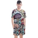 Shroom Magic Mushroom Charm Men s Mesh Tee and Shorts Set View1