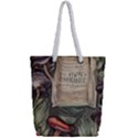 Magic Mushroom Conjure Charm Full Print Rope Handle Tote (Small) View2