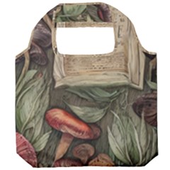 Magic Mushroom Conjure Charm Foldable Grocery Recycle Bag by GardenOfOphir