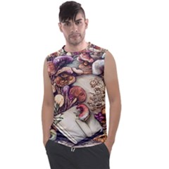 Toadstools And Charms For Necromancy And Conjuration Men s Regular Tank Top by GardenOfOphir