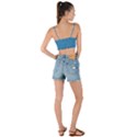 Regatta Blue	 - 	Woven Tie Front Bralet View2