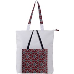 Tb,1000x1000,medium-pad,750x1000,f8f8f8 Double Zip Up Tote Bag by 6918