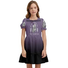 Mens T Shirt Designs (1) Kids  Puff Sleeved Dress by CreatureFeature