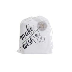 Make A Wish Drawstring Pouch (medium) by digitalparadise