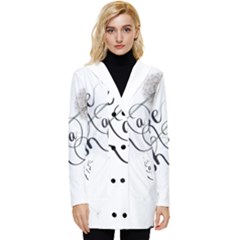 Make A Wish Button Up Hooded Coat 