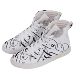 Make A Wish Women s Hi-top Skate Sneakers