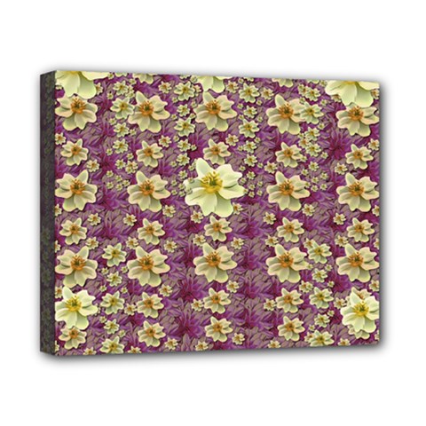 Lotus Flowers In Nature Will Always Bloom For Their Rare Beauty Canvas 10  X 8  (stretched)