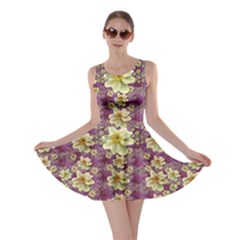 Lotus Flowers In Nature Will Always Bloom For Their Rare Beauty Skater Dress by pepitasart