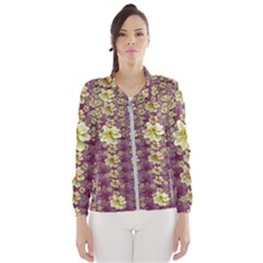 Lotus Flowers In Nature Will Always Bloom For Their Rare Beauty Women s Windbreaker