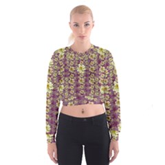 Lotus Flowers In Nature Will Always Bloom For Their Rare Beauty Cropped Sweatshirt