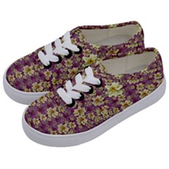 Lotus Flowers In Nature Will Always Bloom For Their Rare Beauty Kids  Classic Low Top Sneakers by pepitasart