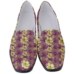 Lotus Flowers In Nature Will Always Bloom For Their Rare Beauty Women s Classic Loafer Heels by pepitasart