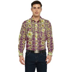 Lotus Flowers In Nature Will Always Bloom For Their Rare Beauty Men s Long Sleeve Pocket Shirt  by pepitasart