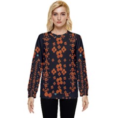 Oil Painted Bloom Brighten Up In The Night Hidden Pocket Sweatshirt