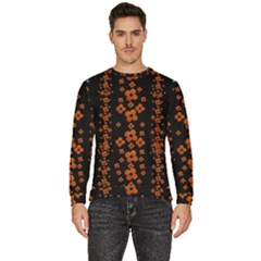 Oil Painted Bloom Brighten Up In The Night Men s Fleece Sweatshirt