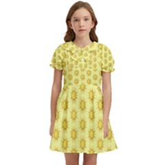 Sun Kids  Bow Tie Puff Sleeve Dress by littlepink