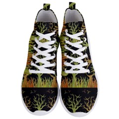 Background Decor Backdrop Design Art Decorative Men s Lightweight High Top Sneakers by Ravend