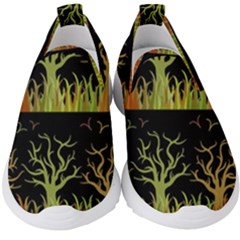 Background Decor Backdrop Design Art Decorative Kids  Slip On Sneakers by Ravend