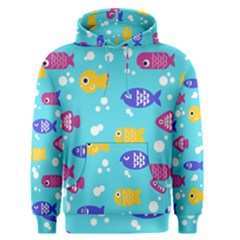 Fish Graphic Seamless Pattern Seamless Pattern Men s Core Hoodie