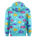 Fish Graphic Seamless Pattern Seamless Pattern Men s Zipper Hoodie View2