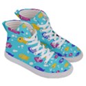 Fish Graphic Seamless Pattern Seamless Pattern Women s Hi-Top Skate Sneakers View3