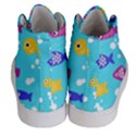 Fish Graphic Seamless Pattern Seamless Pattern Women s Hi-Top Skate Sneakers View4