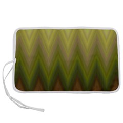 Zig Zag Chevron Classic Pattern Pen Storage Case (l) by Celenk