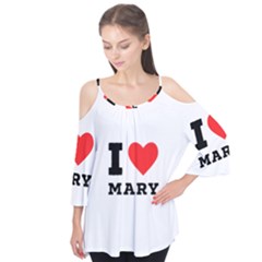 I Love Mary Flutter Tees