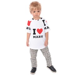 I Love Mary Kids  Raglan Tee