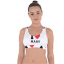 I love mary Cross String Back Sports Bra View1