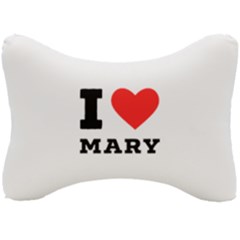 I Love Mary Seat Head Rest Cushion by ilovewhateva