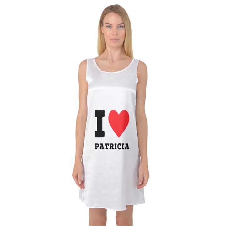 I love patricia Sleeveless Satin Nightdress