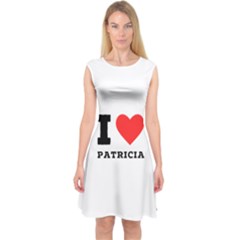 I Love Patricia Capsleeve Midi Dress