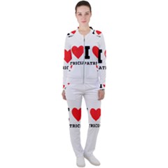 I Love Patricia Casual Jacket And Pants Set