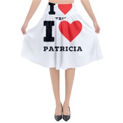 I Love Patricia Flared Midi Skirt by ilovewhateva