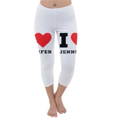 I Love Jennifer  Capri Winter Leggings 