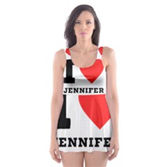 I Love Jennifer  Skater Dress Swimsuit