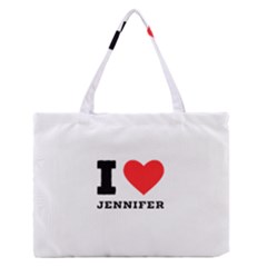 I Love Jennifer  Zipper Medium Tote Bag