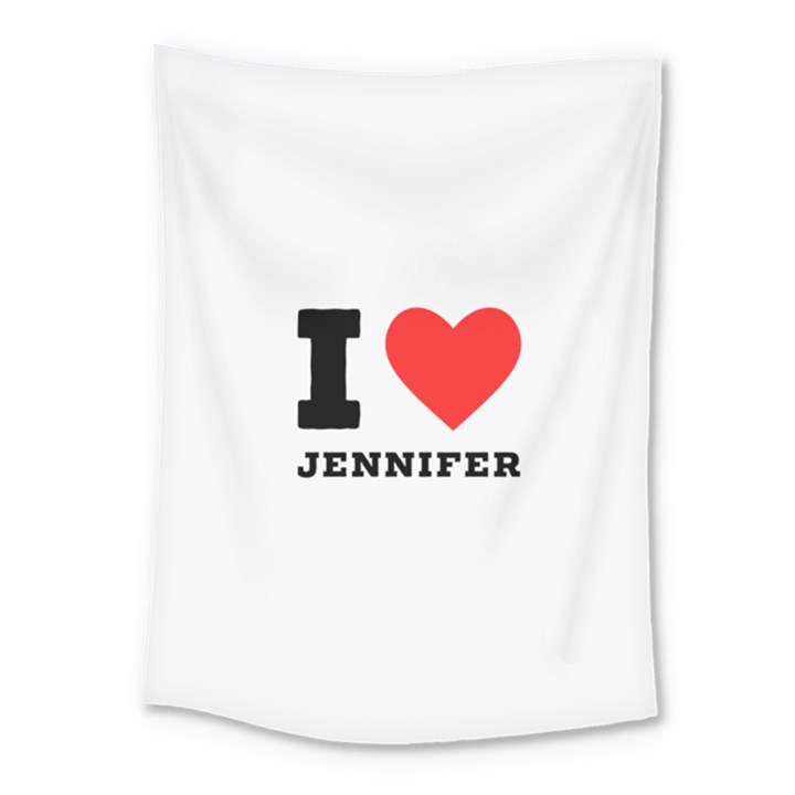 I love Jennifer  Medium Tapestry