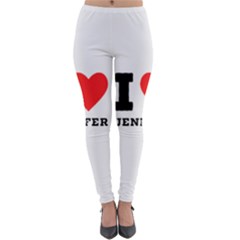 I Love Jennifer  Lightweight Velour Leggings