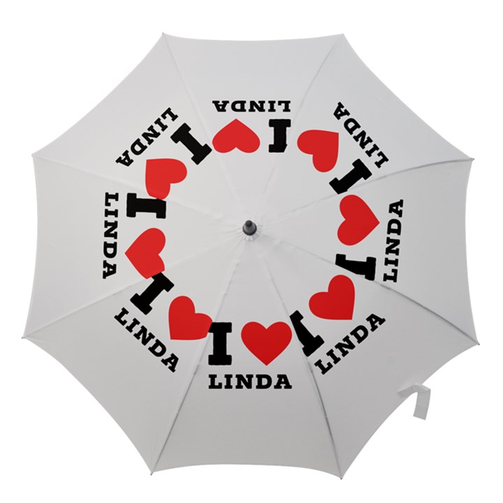 I love Linda  Hook Handle Umbrellas (Medium)