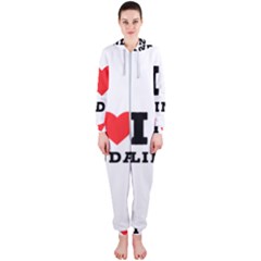 I Love Linda  Hooded Jumpsuit (ladies)