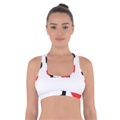 I Love Linda  Cross Back Sports Bra