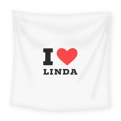 I Love Linda  Square Tapestry (large)