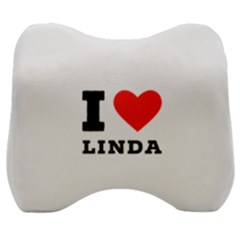 I Love Linda  Velour Head Support Cushion by ilovewhateva