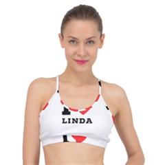 I Love Linda  Basic Training Sports Bra by ilovewhateva