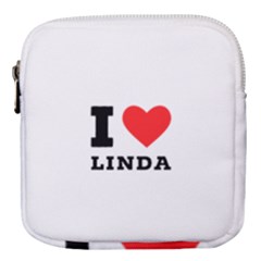 I Love Linda  Mini Square Pouch by ilovewhateva